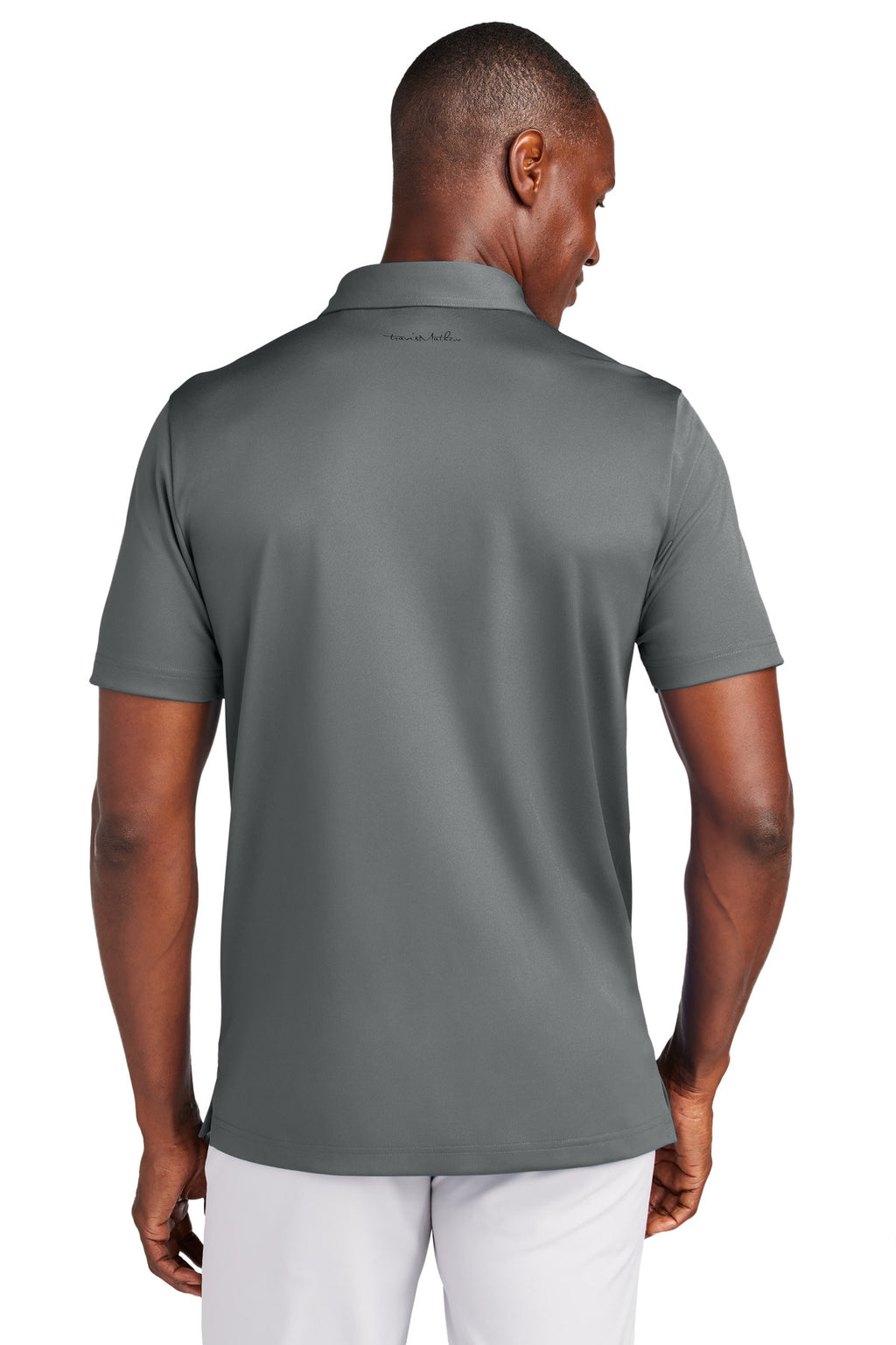 TravisMathew Cabana Solid Polo TM1MAA370 - Stormy Grey - back