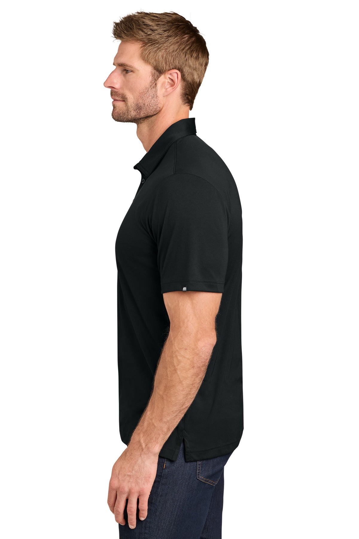 TravisMathew Coto Performance Polo. TM1MU410 - Black - side