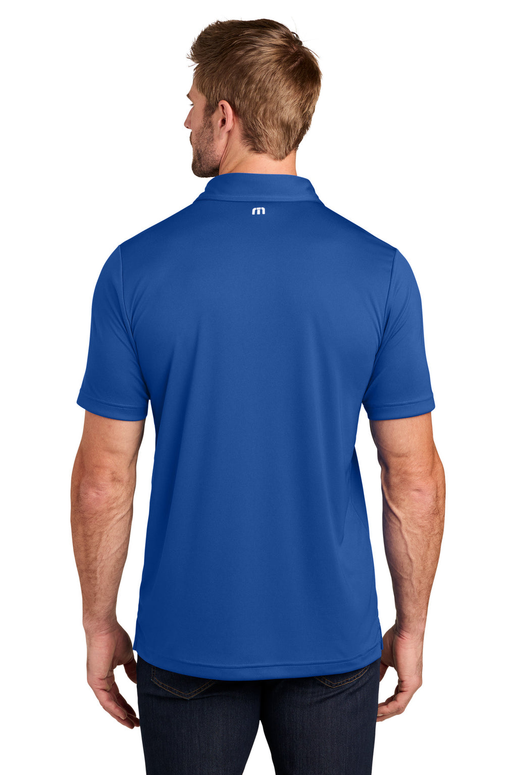 TravisMathew Coto Performance Polo. TM1MU410 - Royal Blue - back