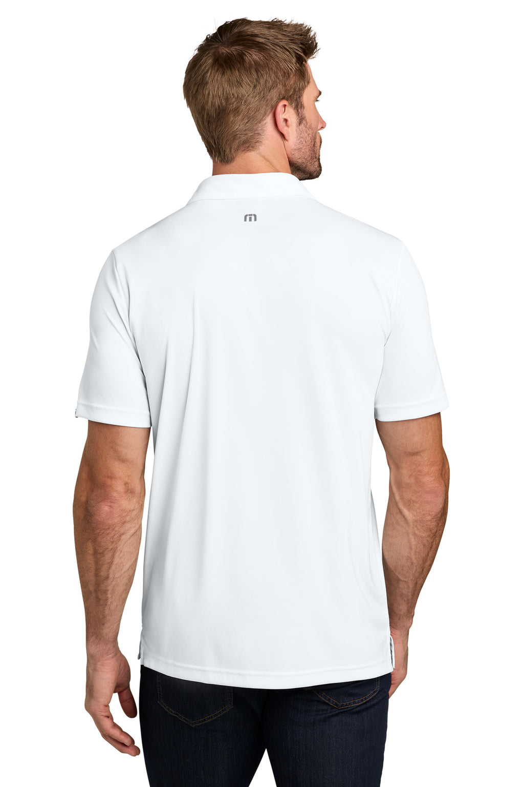 TravisMathew Coto Performance Polo. TM1MU410 - White - back