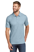 TravisMathew Oceanside Heather Polo. TM1MU412 - Allure Heather - front