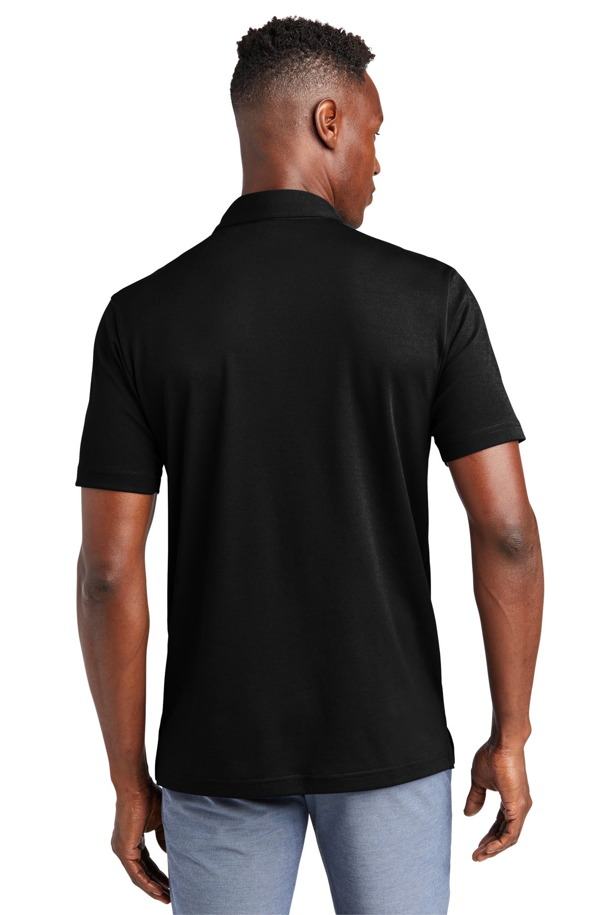 TravisMathew Monterey Chest Stripe Polo TM1MW450 - Black - back