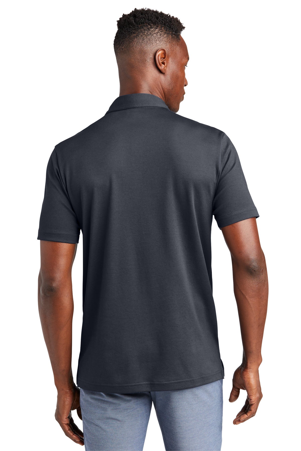 TravisMathew Monterey Chest Stripe Polo TM1MW450 - Blue Nights - back
