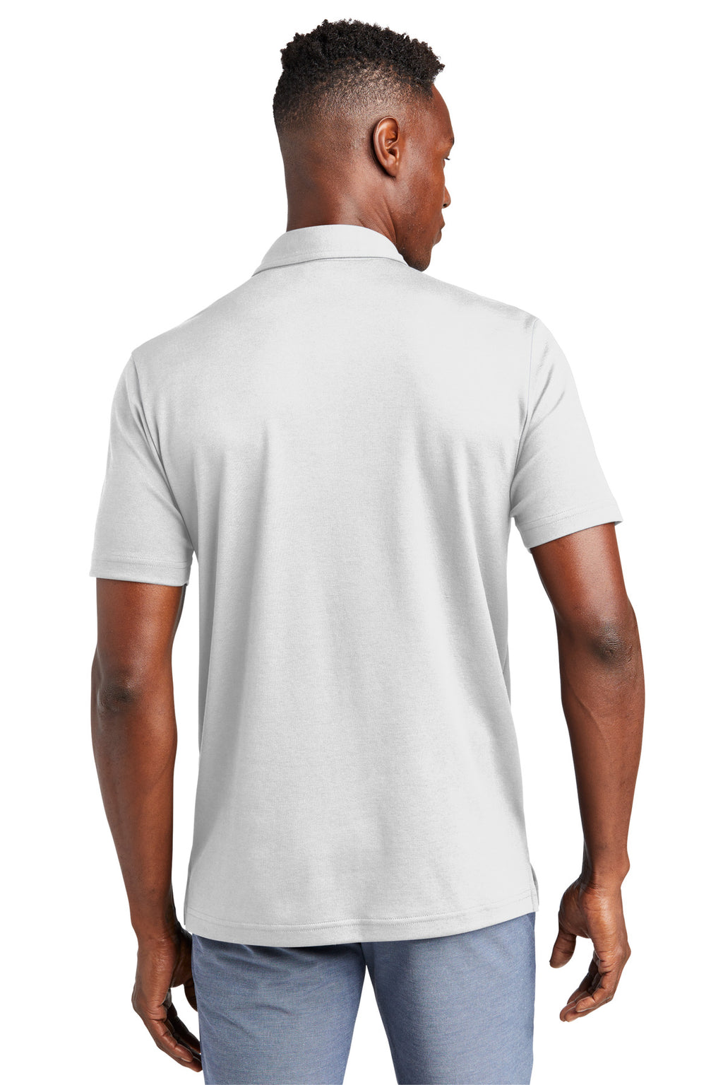 TravisMathew Monterey Chest Stripe Polo TM1MW450 - White - back