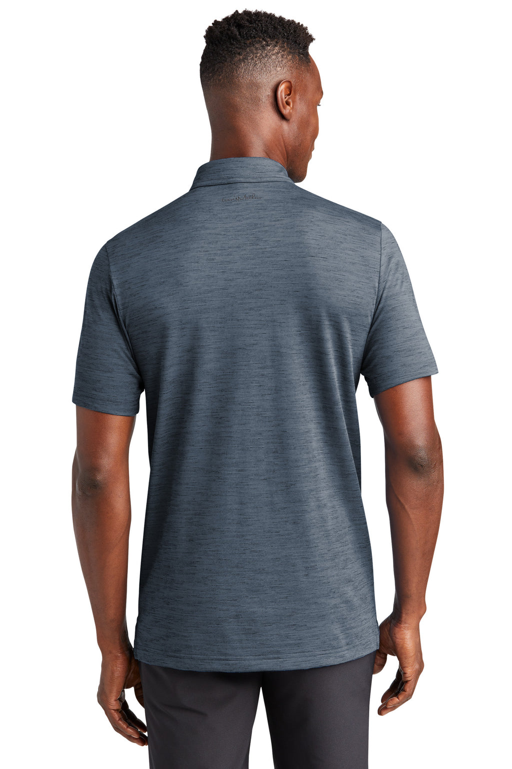 TravisMathew Auckland Slub Polo TM1MW451 - Blue Nights - back