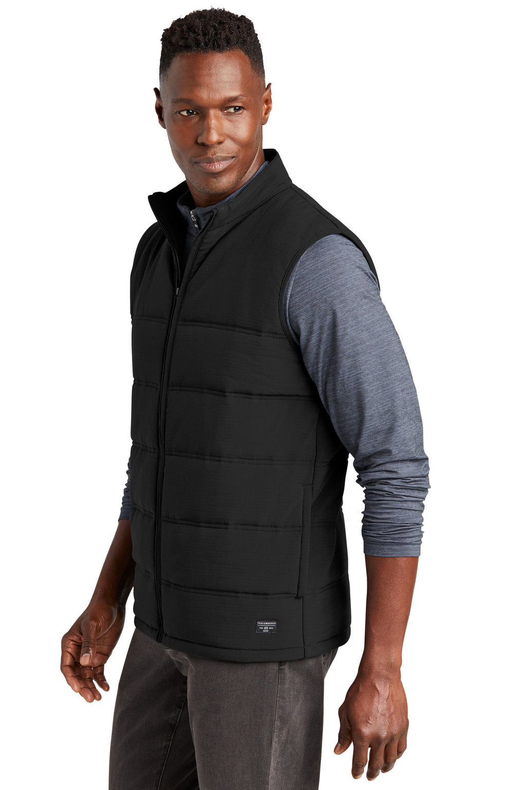 TravisMathew Cold Bay Vest TM1MW453 - Black - three_q