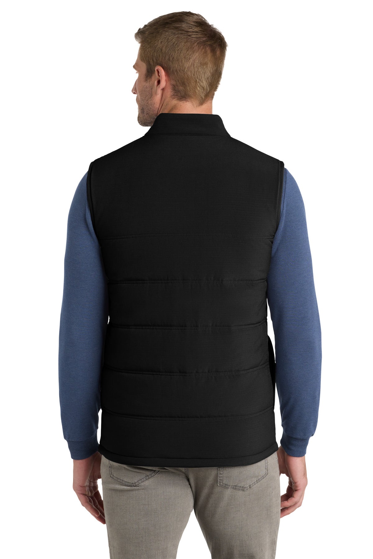 TravisMathew Cold Bay Vest TM1MW453 - Black - back