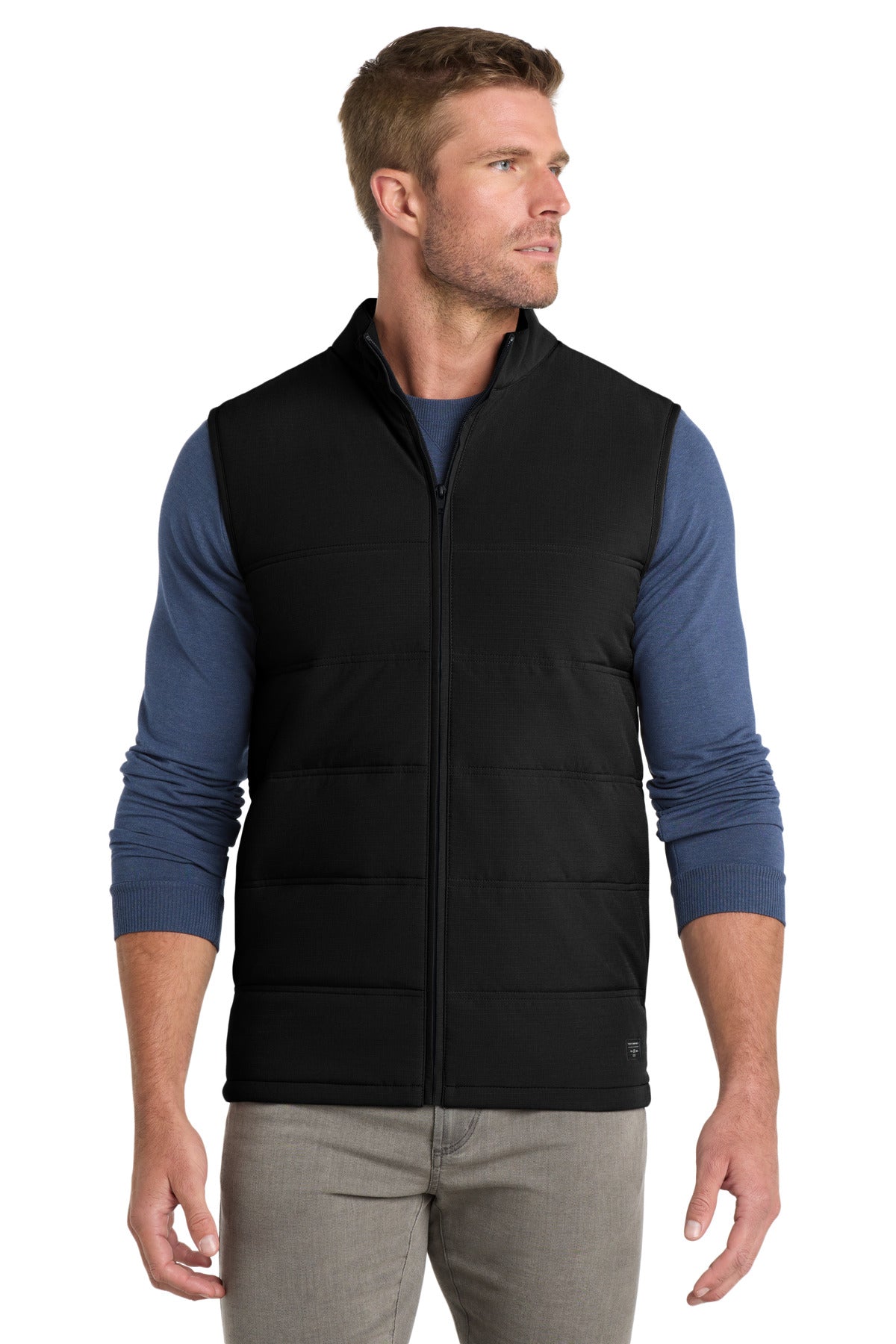 TravisMathew Cold Bay Vest TM1MW453 - Black - front