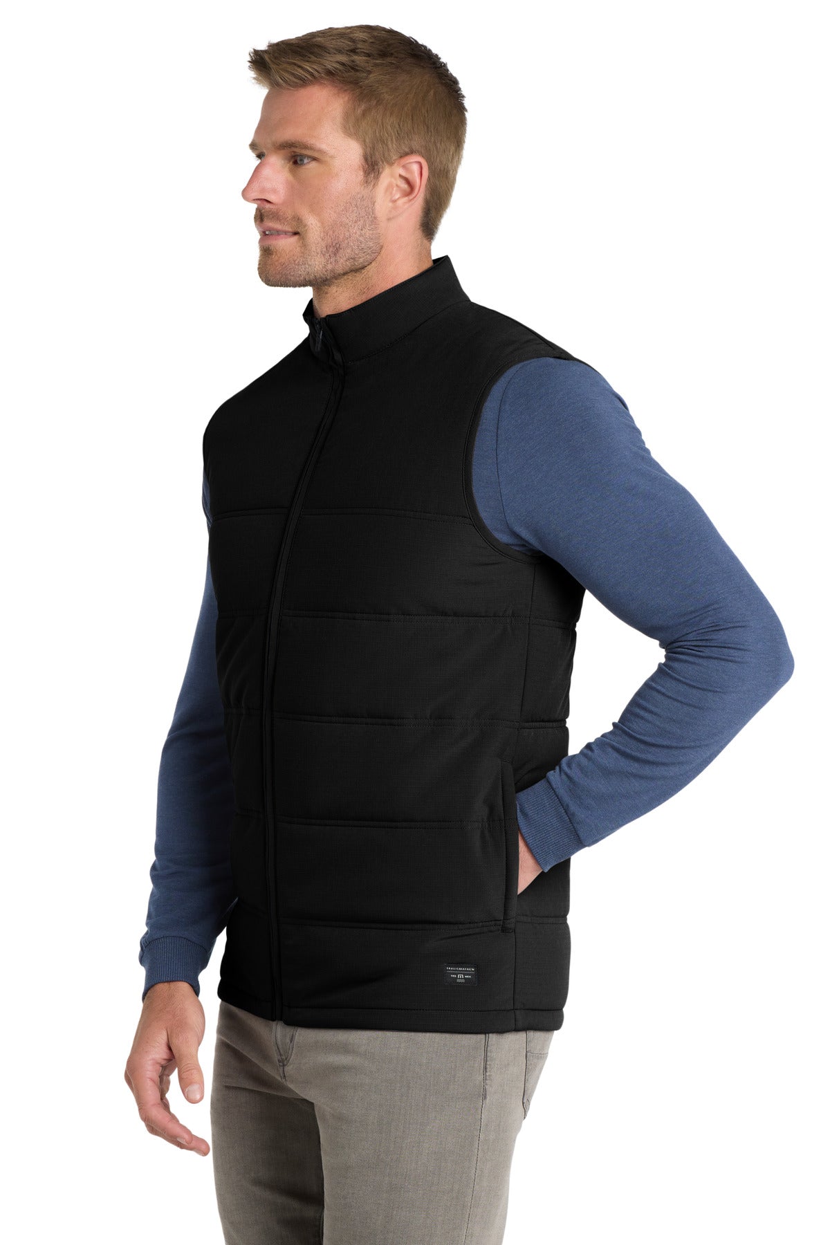 TravisMathew Cold Bay Vest TM1MW453 - Black - side