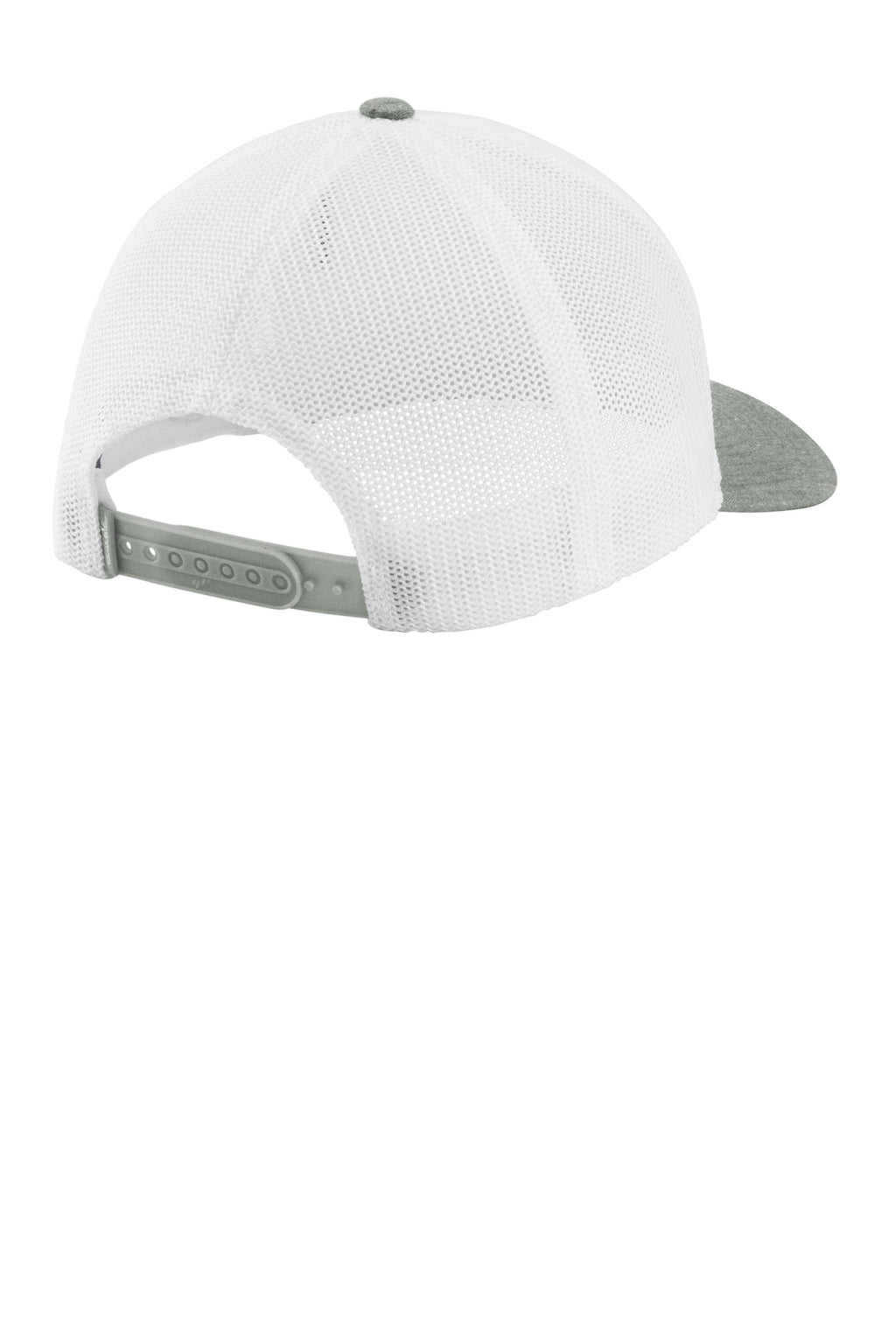 TravisMathew Cruz Colorblock Trucker Cap TM1MY390 - White/ Heather Grey - back