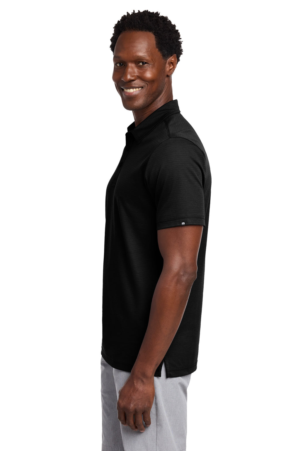 TravisMathew Bayfront Solid Polo TM1MY399 - Black - side