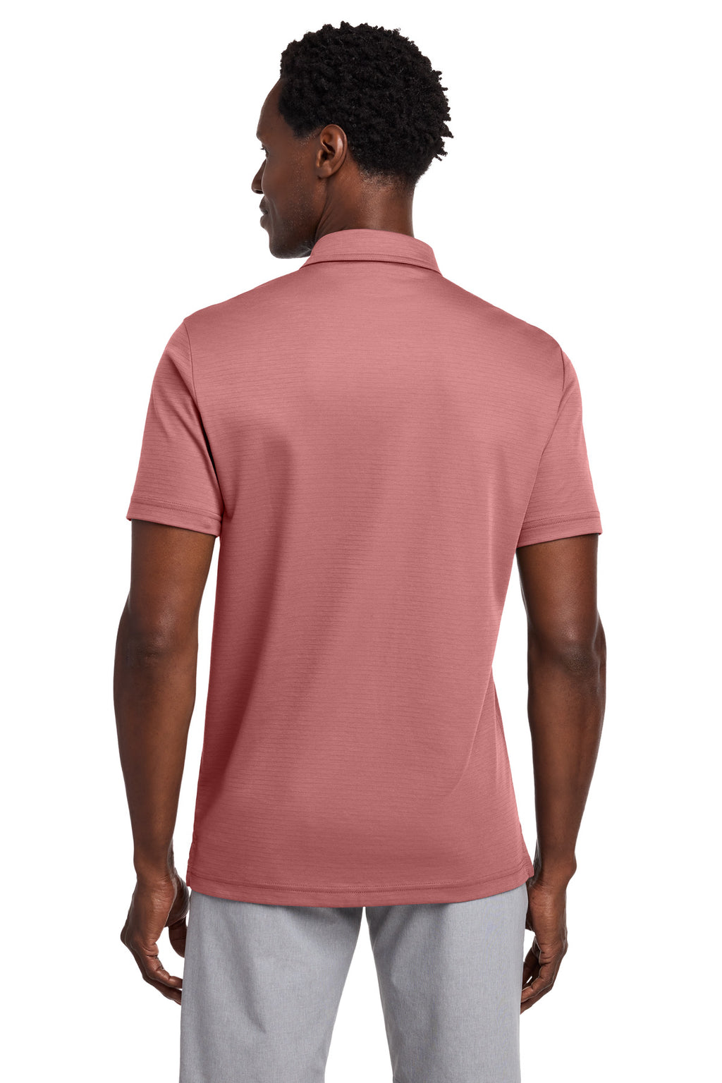 TravisMathew Bayfront Solid Polo TM1MY399 - Roan Rouge - back