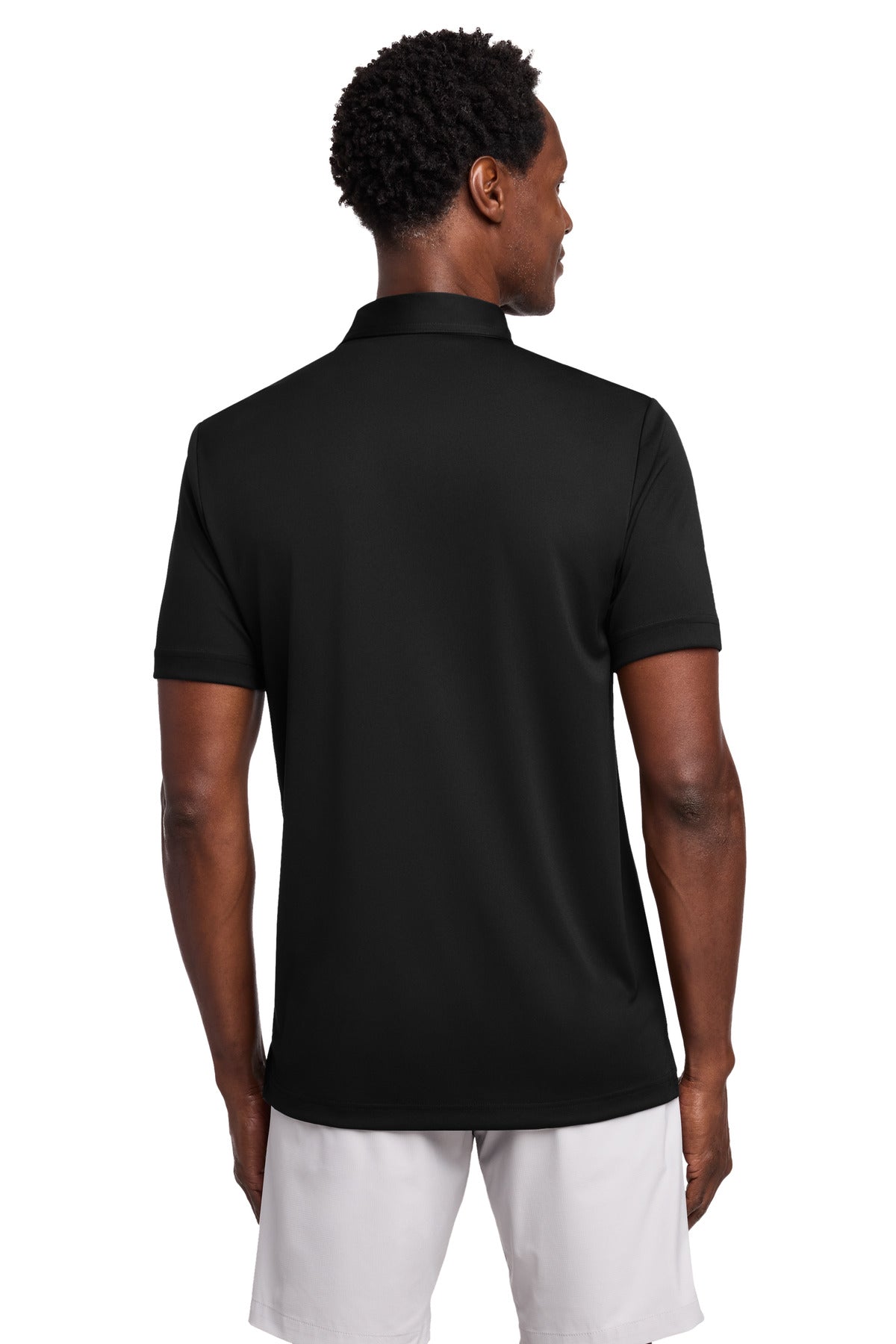 TravisMathew Coto Performance Chest Stripe Polo TM1MY400 - Black - back