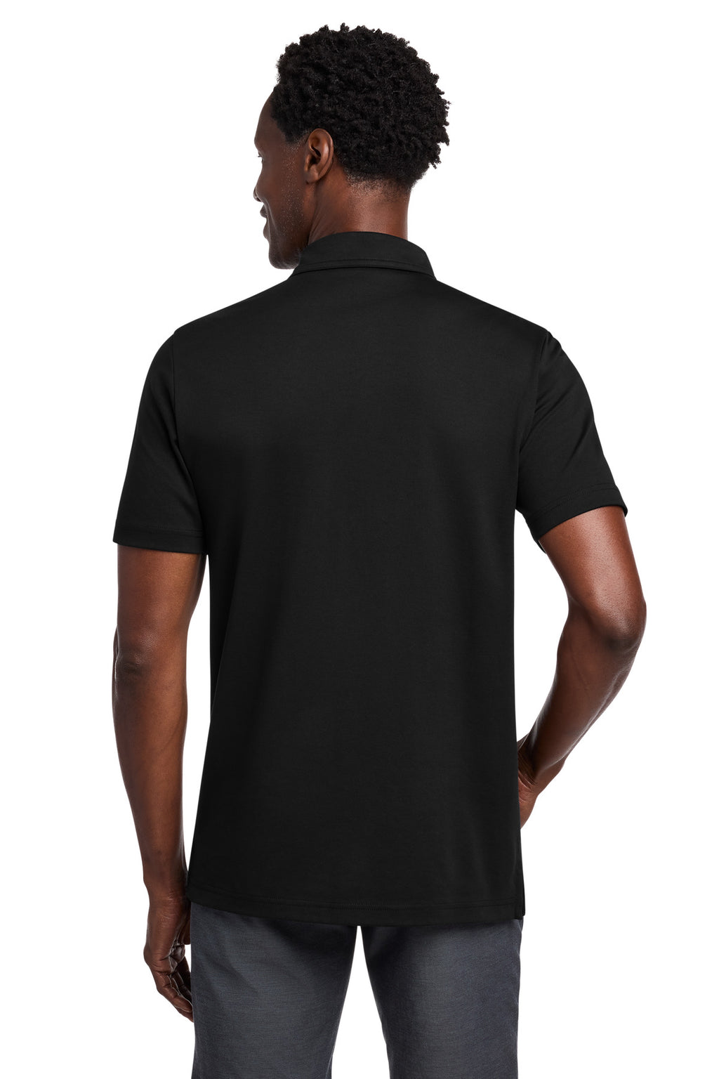TravisMathew Coastal Chest Stripe Polo TM1MY402 - Black - back