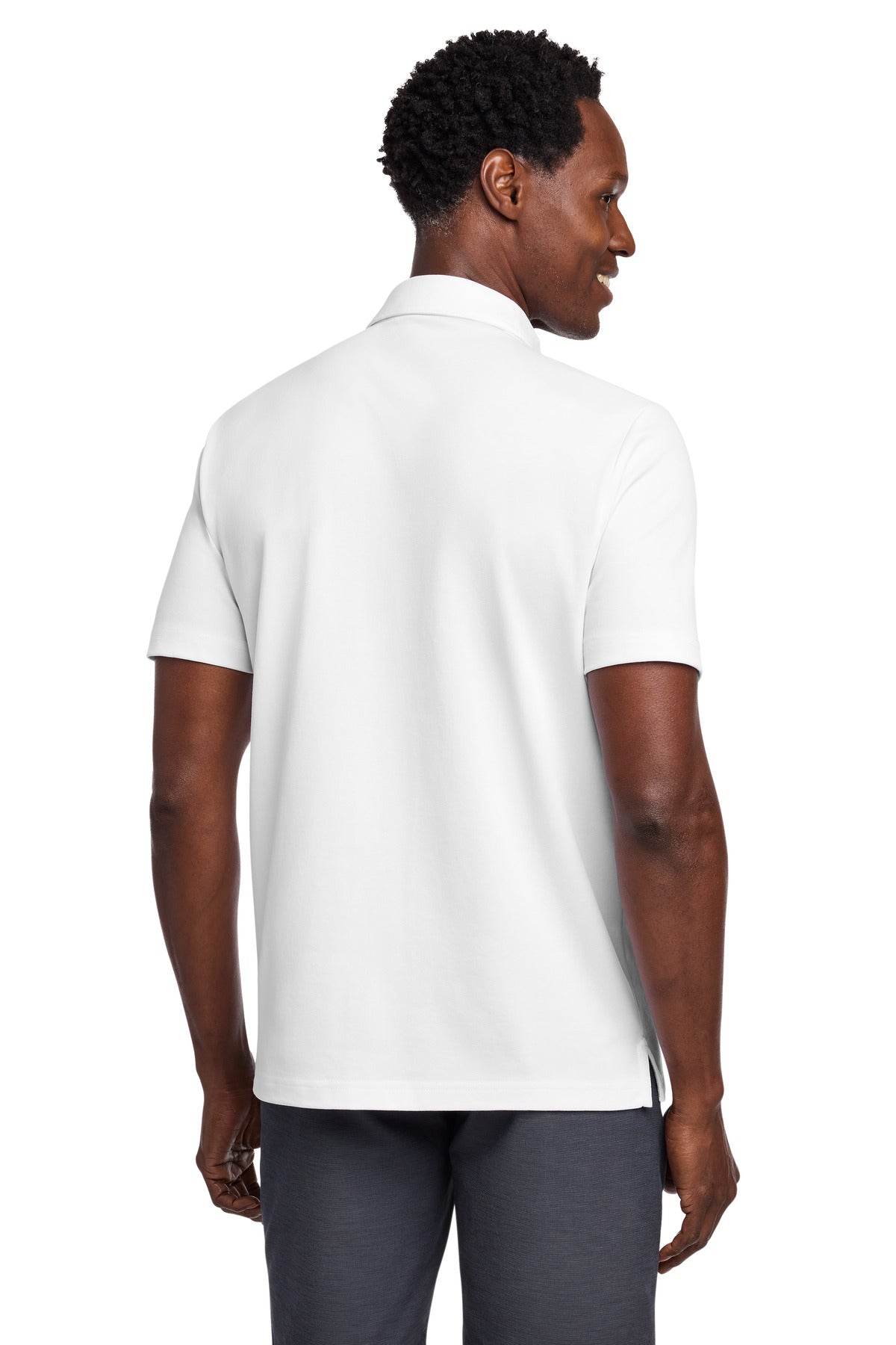 TravisMathew Coastal Chest Stripe Polo TM1MY402 - White - back