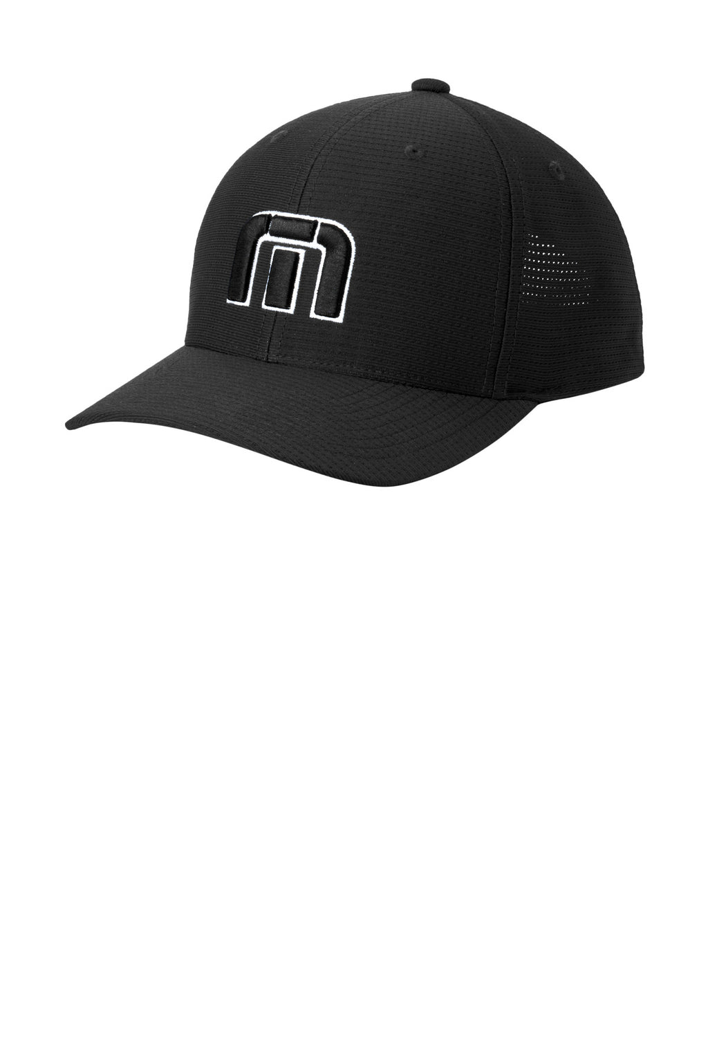 TravisMathew Front Icon Cap TM1MZ335 - Black - front