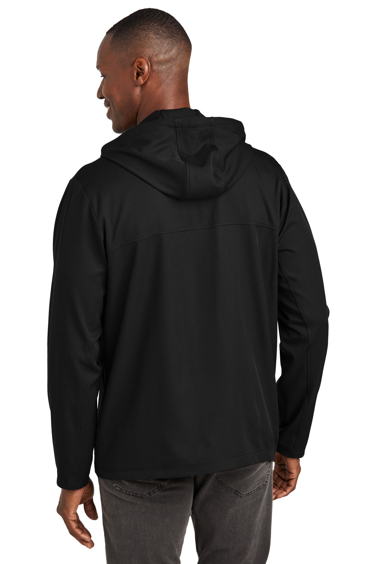 TravisMathew Balboa Hooded Full-Zip Jacket TM1MZ338 - Black - back