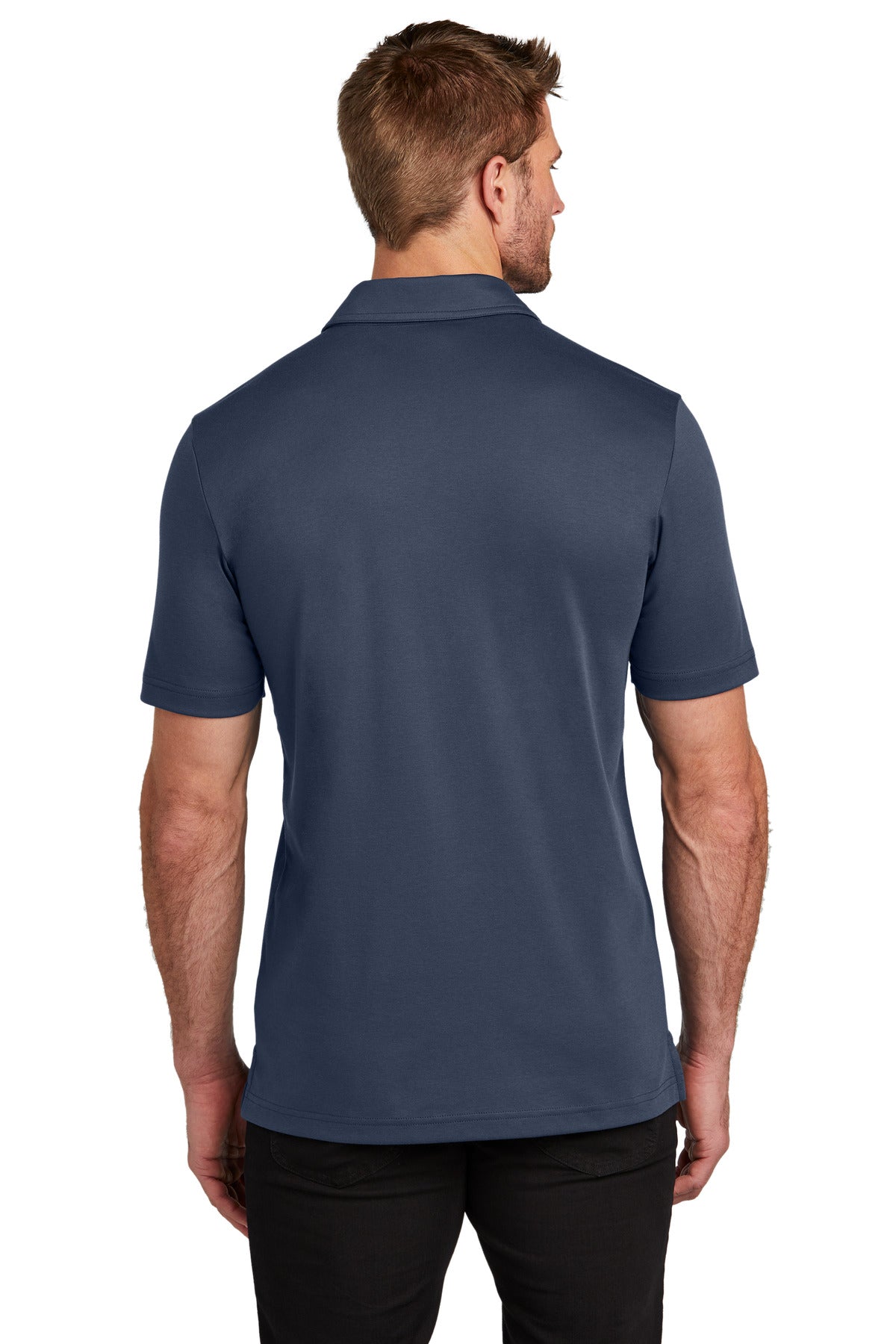 TravisMathew Sunsetters Pocket Polo TM1MZ344 - Blue Nights - back