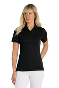 TravisMathew Women's Oceanside Solid Polo TM1WW001 - Black - front