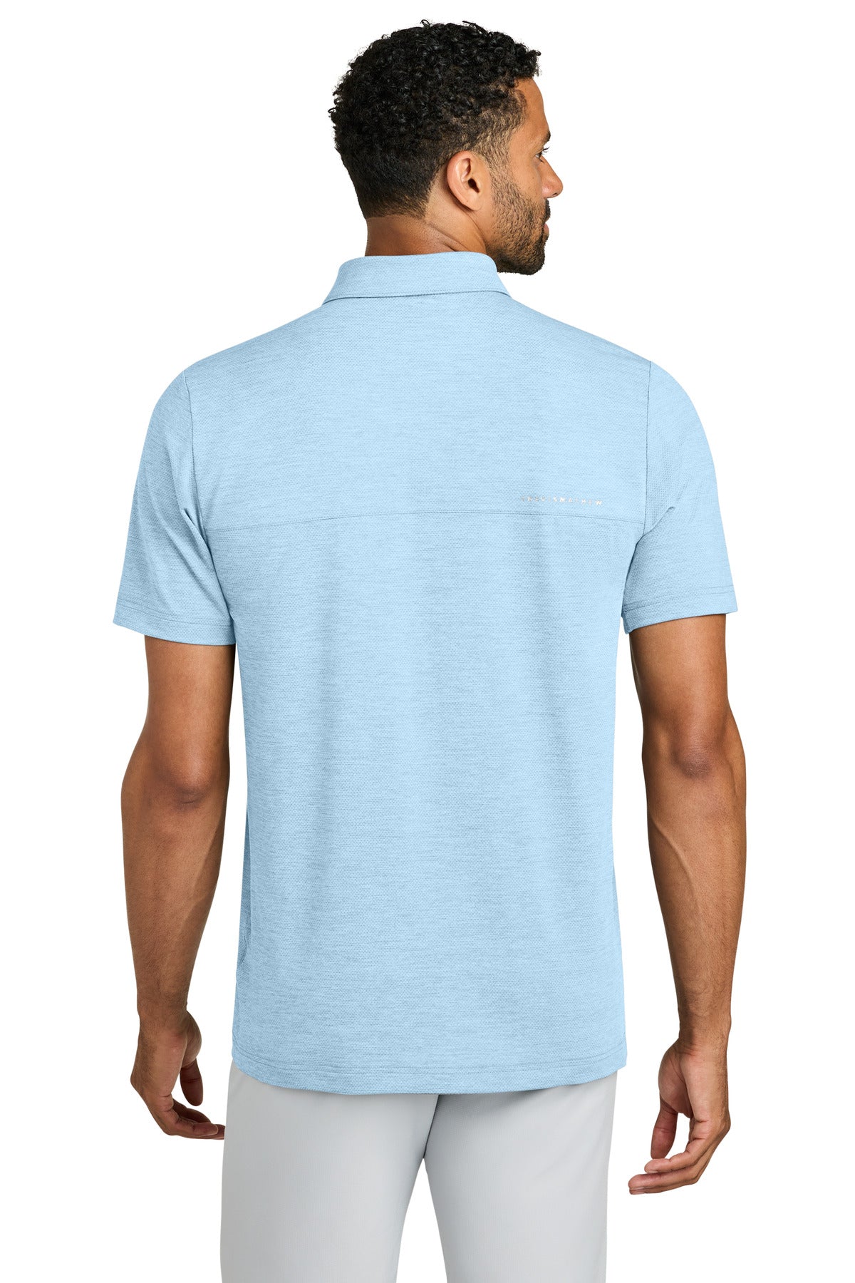 TravisMathew Onward Polo TMA42773 - Airy Blue Heather - back