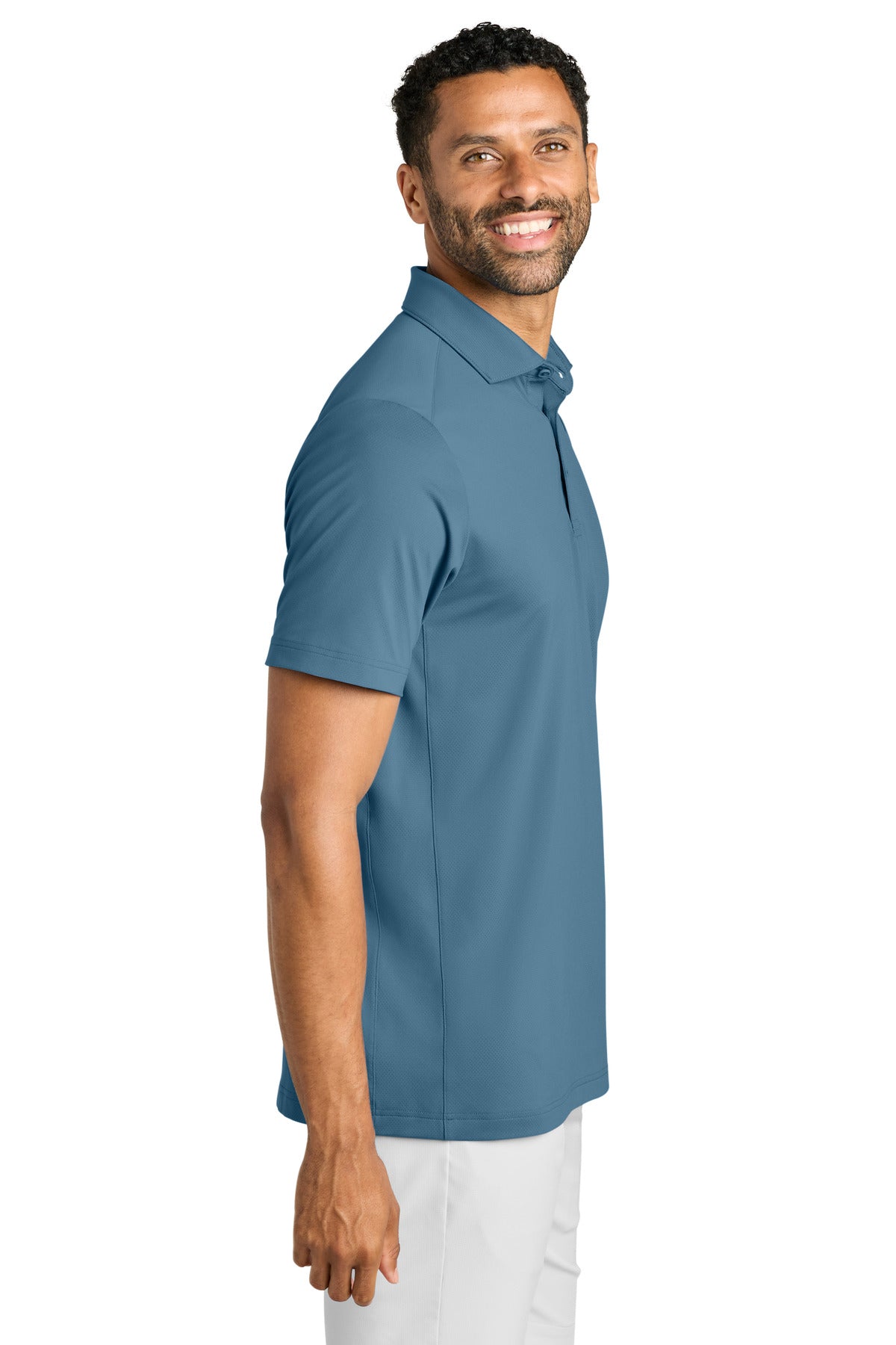 TravisMathew Onward Polo TMA42773 - Copen Blue - side