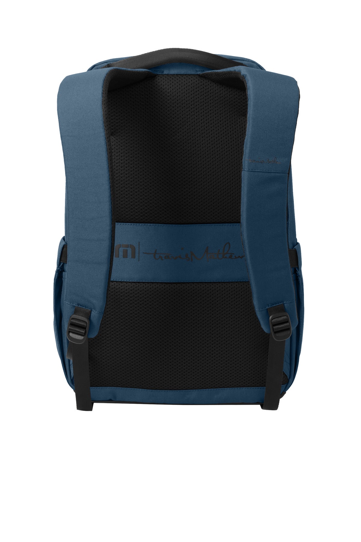TravisMathew Approach Backpack TMB100 - Dusty Blue - back