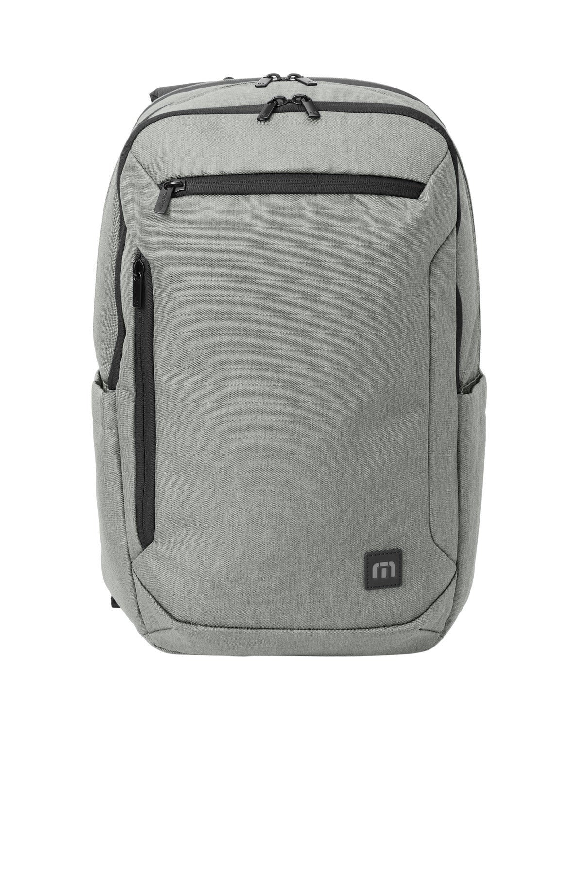 TravisMathew Duration Backpack TMB105 - Shadow Grey Heather - front