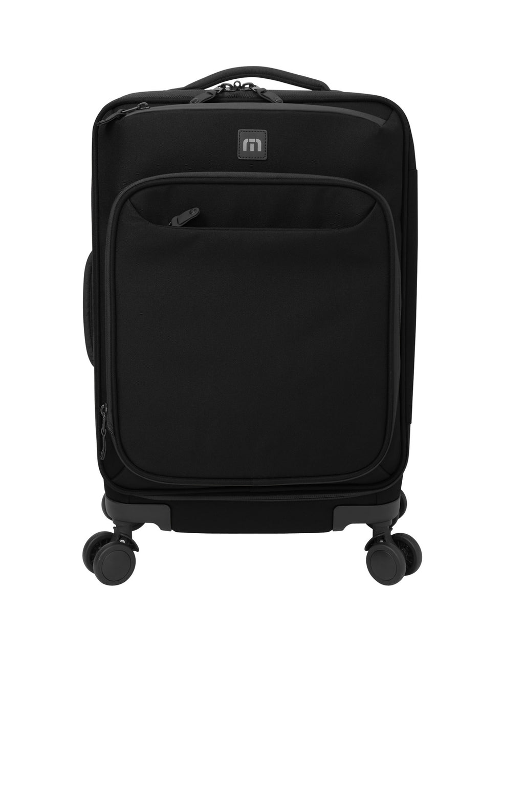 TravisMathew Quad Carry-On Spinner TMB400 - Black - front