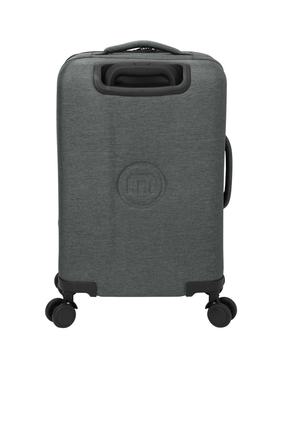 TravisMathew Quad Carry-On Spinner TMB400 - Graphite Heather - back