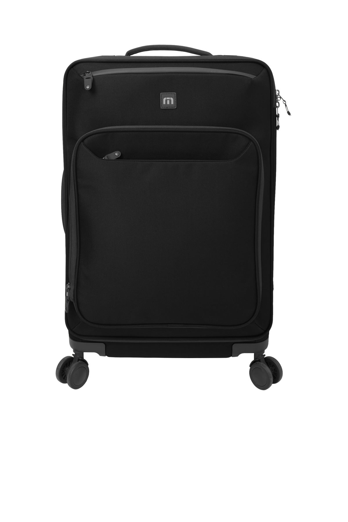 TravisMathew Quad Checked Spinner TMB401 - Black - front