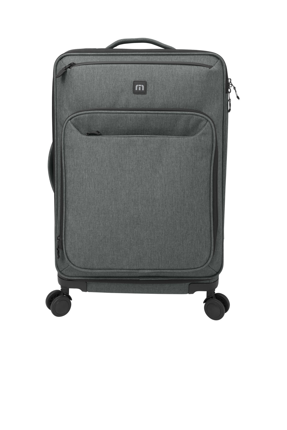 TravisMathew Quad Checked Spinner TMB401 - Graphite Heather - front