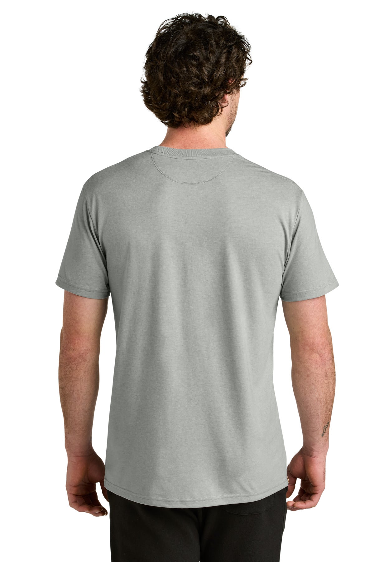 LIMITED EDITION tentree TreeBlend Classic T-Shirt TTCM4879 - Hi Rise Grey Heather - back