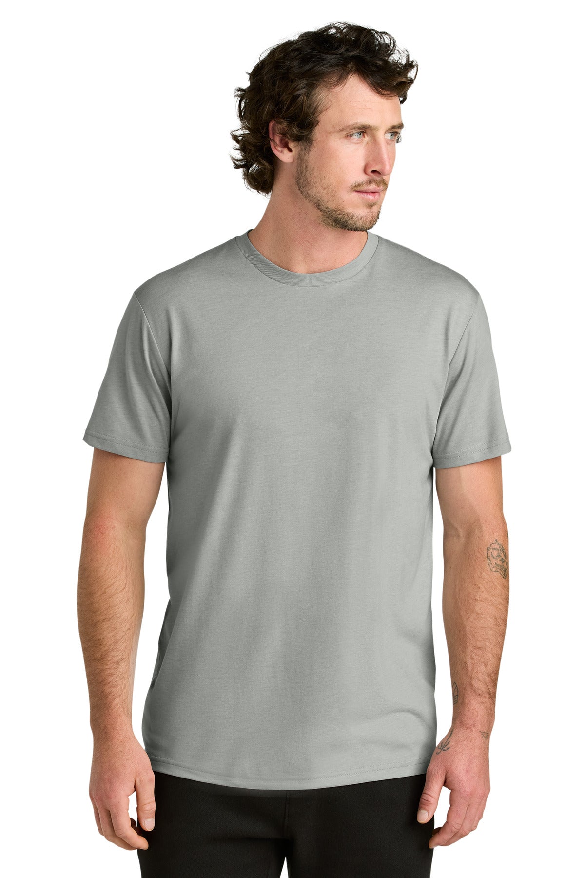 LIMITED EDITION tentree TreeBlend Classic T-Shirt TTCM4879 - Hi Rise Grey Heather - front