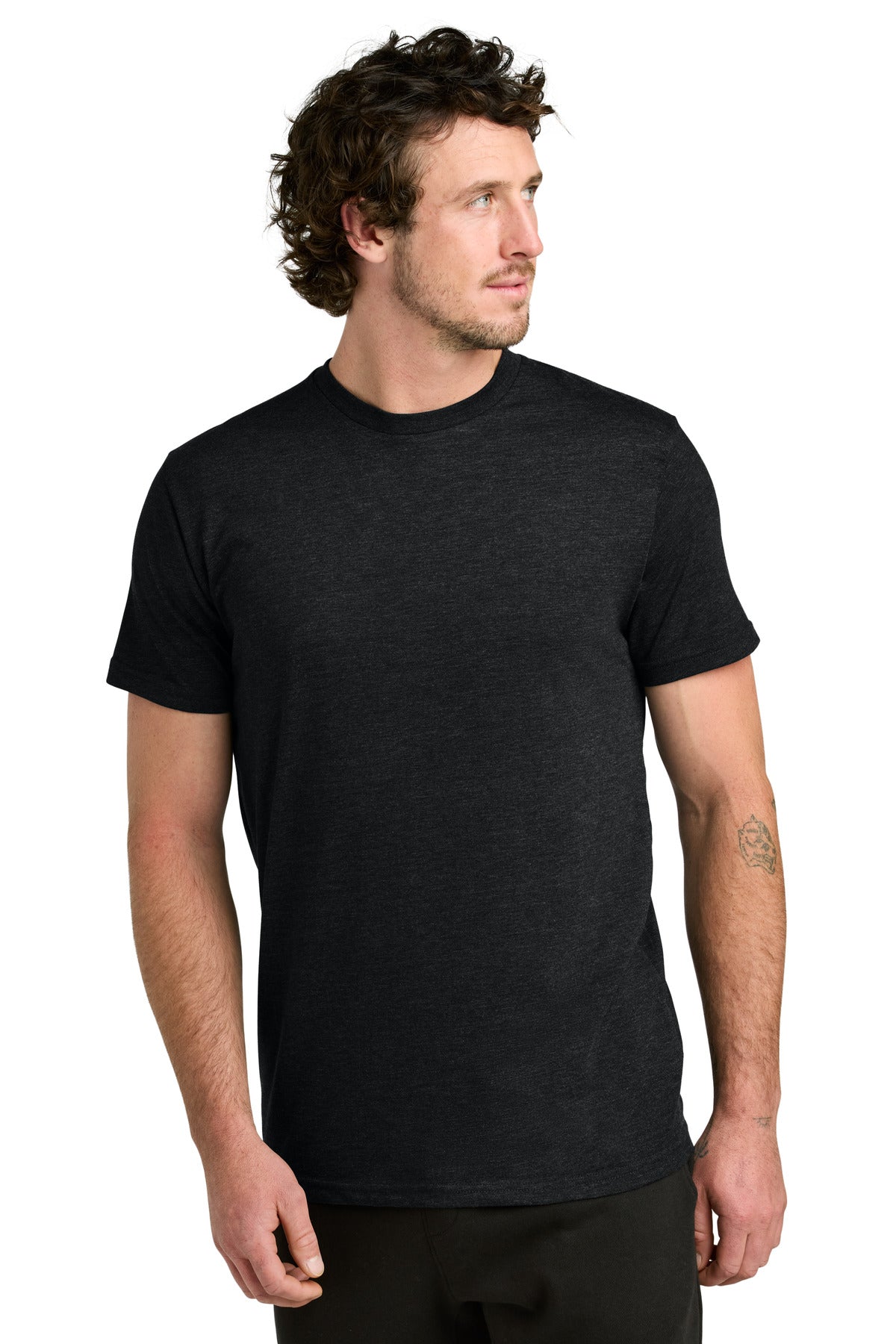 LIMITED EDITION tentree TreeBlend Classic T-Shirt TTCM4879 - Meteorite Black Heather - front