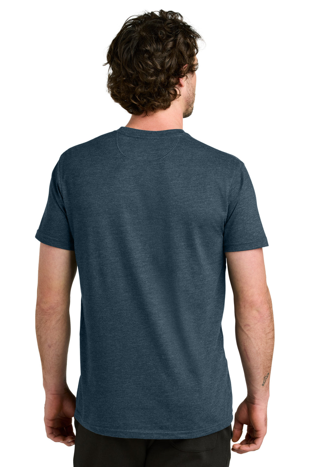 LIMITED EDITION tentree TreeBlend Classic T-Shirt TTCM4879 - Moonlit Ocean Heather - back