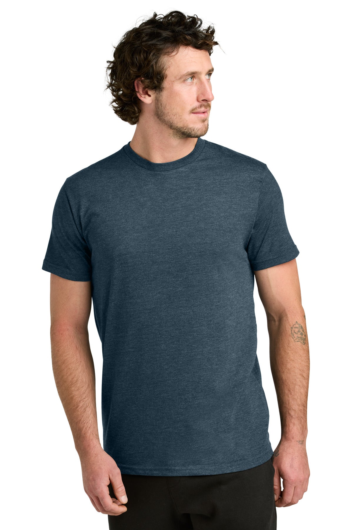LIMITED EDITION tentree TreeBlend Classic T-Shirt TTCM4879 - Moonlit Ocean Heather - front