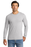 Volunteer Knitwear All-American Long Sleeve Tee VL100LS - Athletic Heather - front