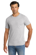 Volunteer Knitwear All-American Pocket Tee VL100P - Athletic Heather - front