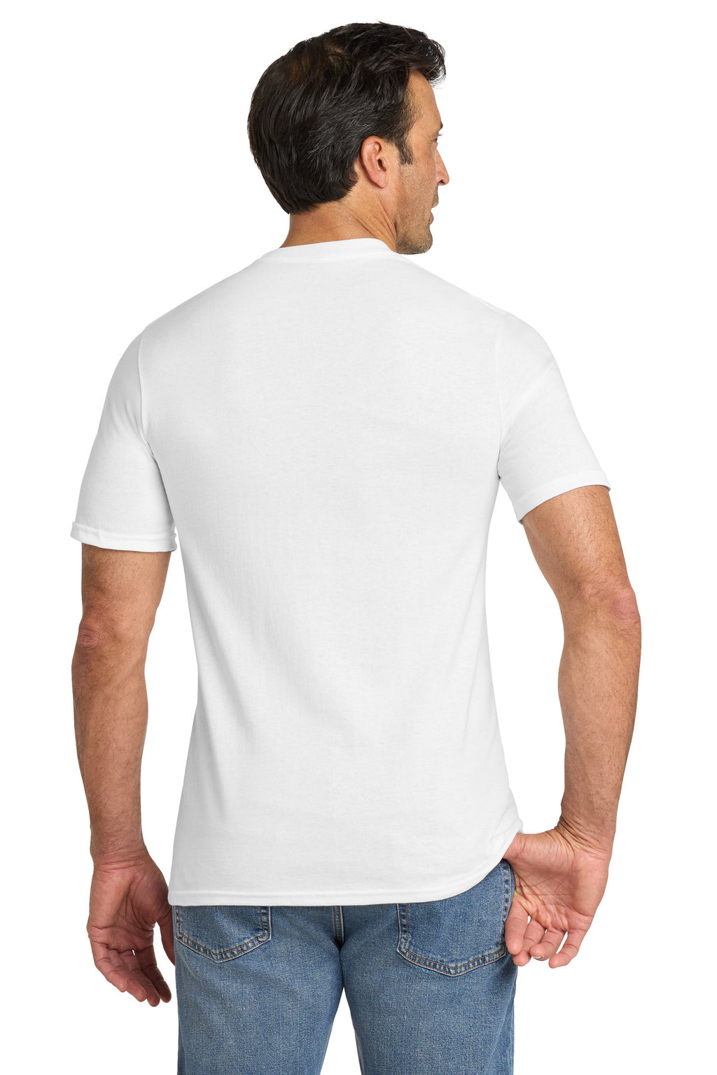 Volunteer Knitwear All-American Pocket Tee VL100P - White - back