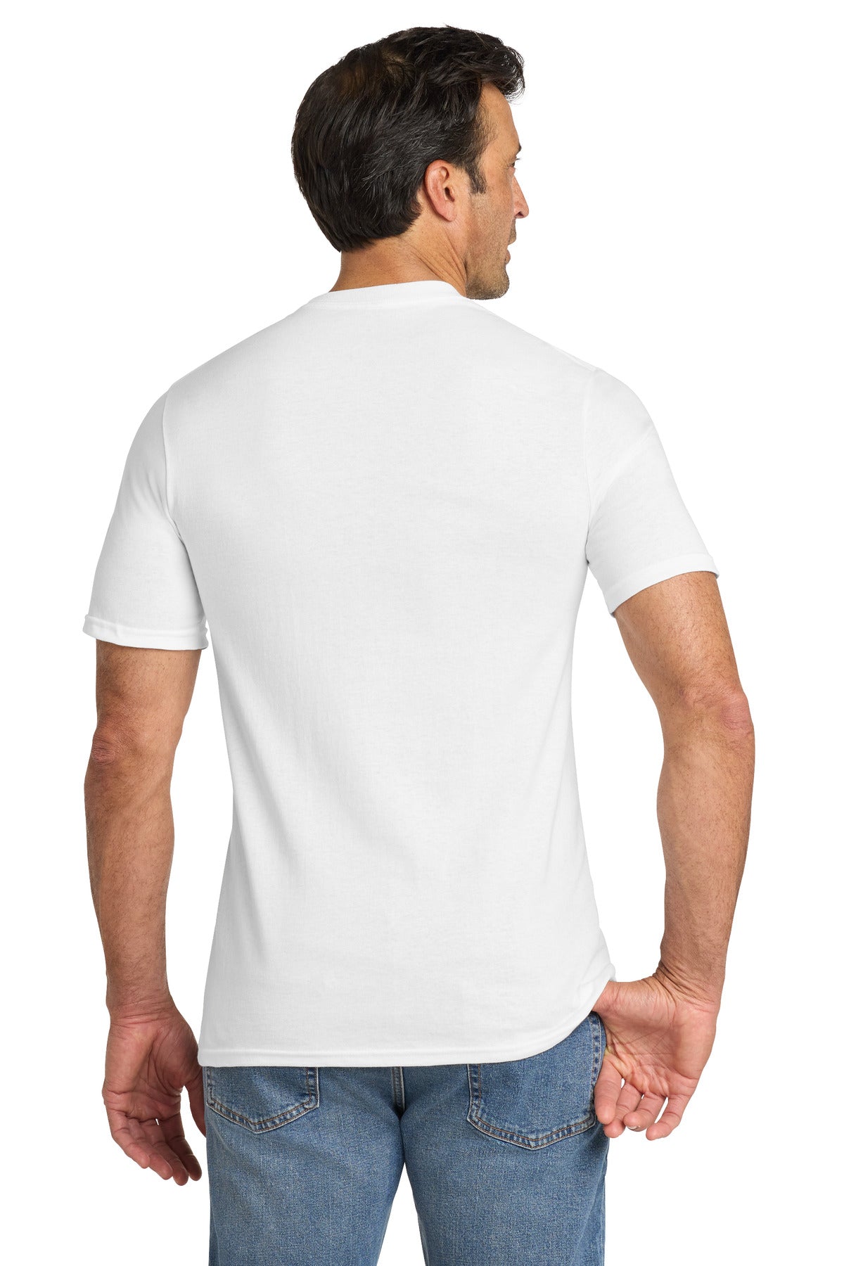 Volunteer Knitwear All-American Pocket Tee VL100P - White - back