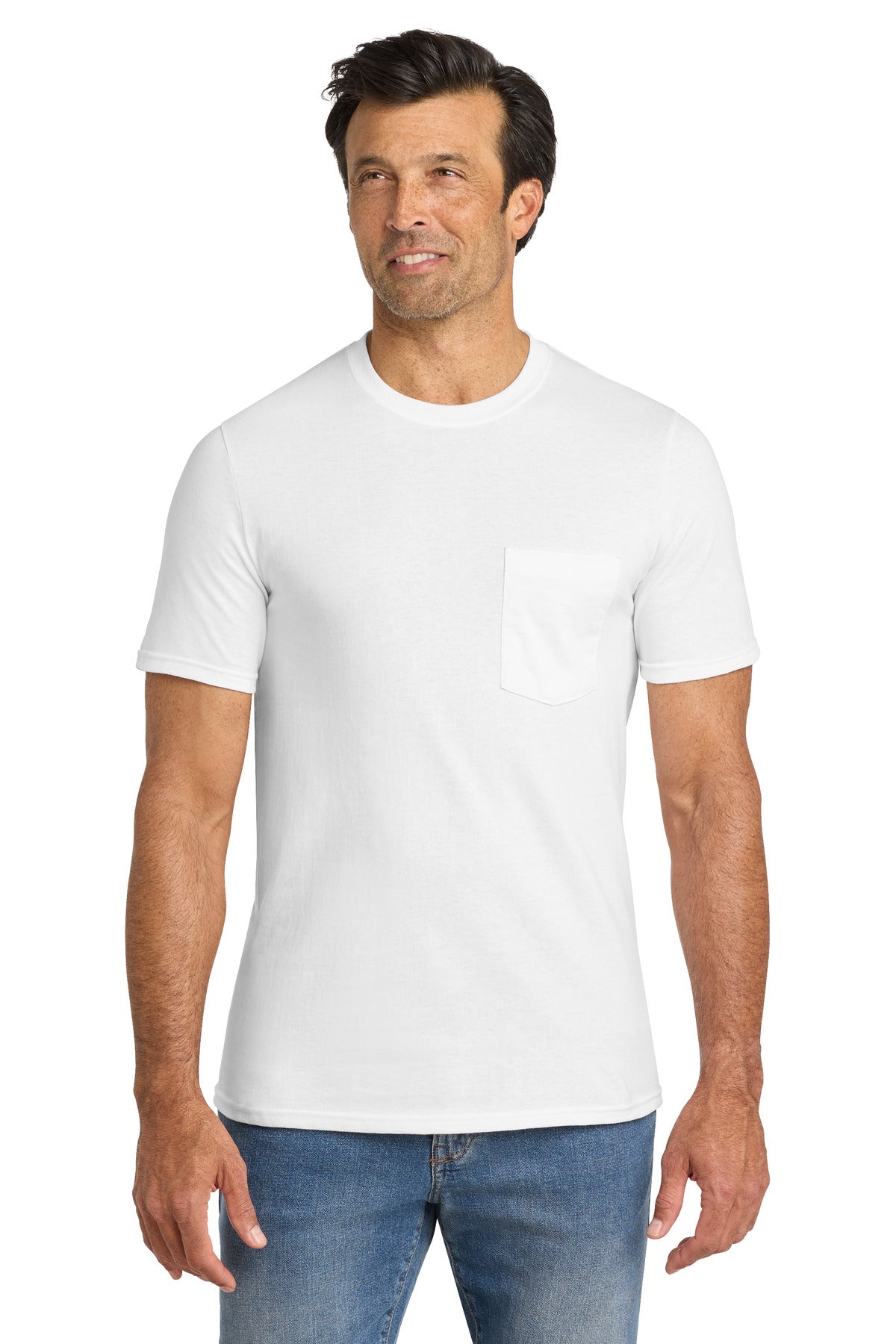 Volunteer Knitwear All-American Pocket Tee VL100P - White - front