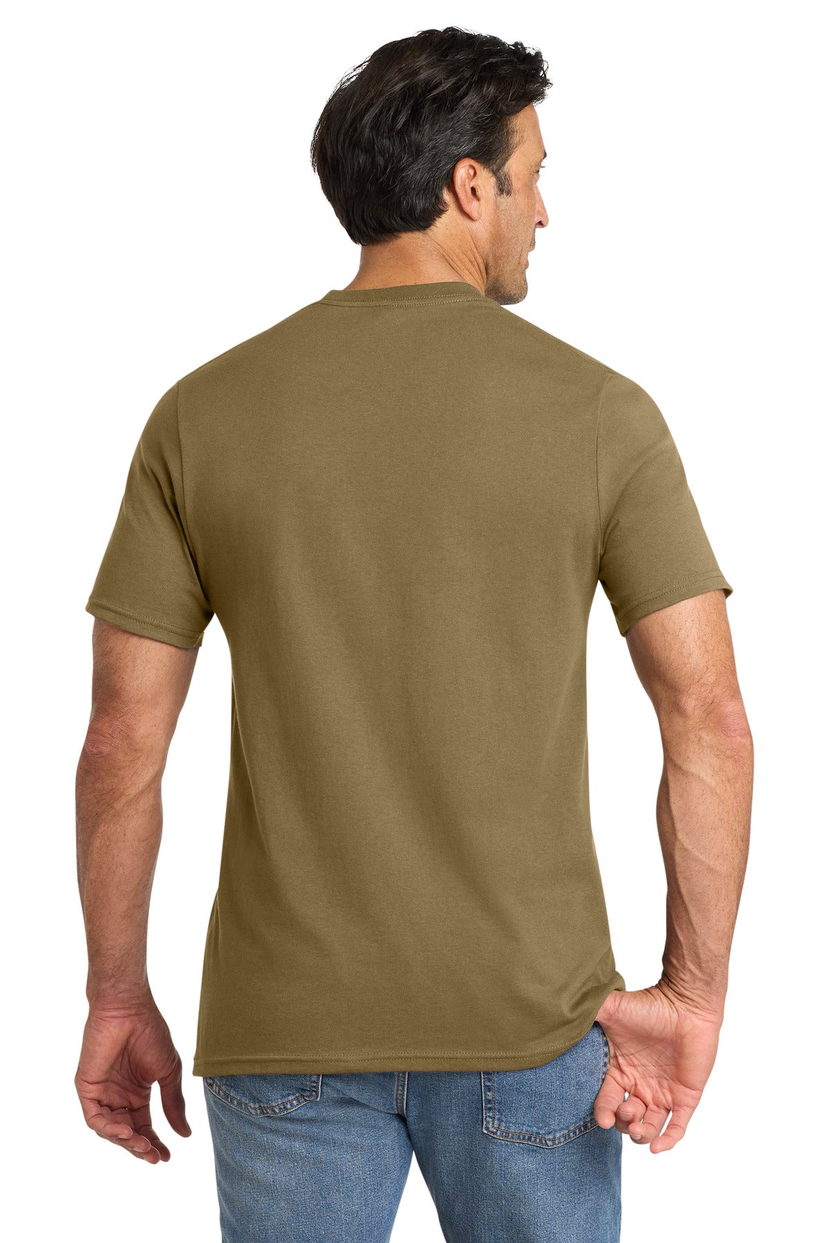 Volunteer Knitwear All-American Tee VL100 - Coyote Brown - back