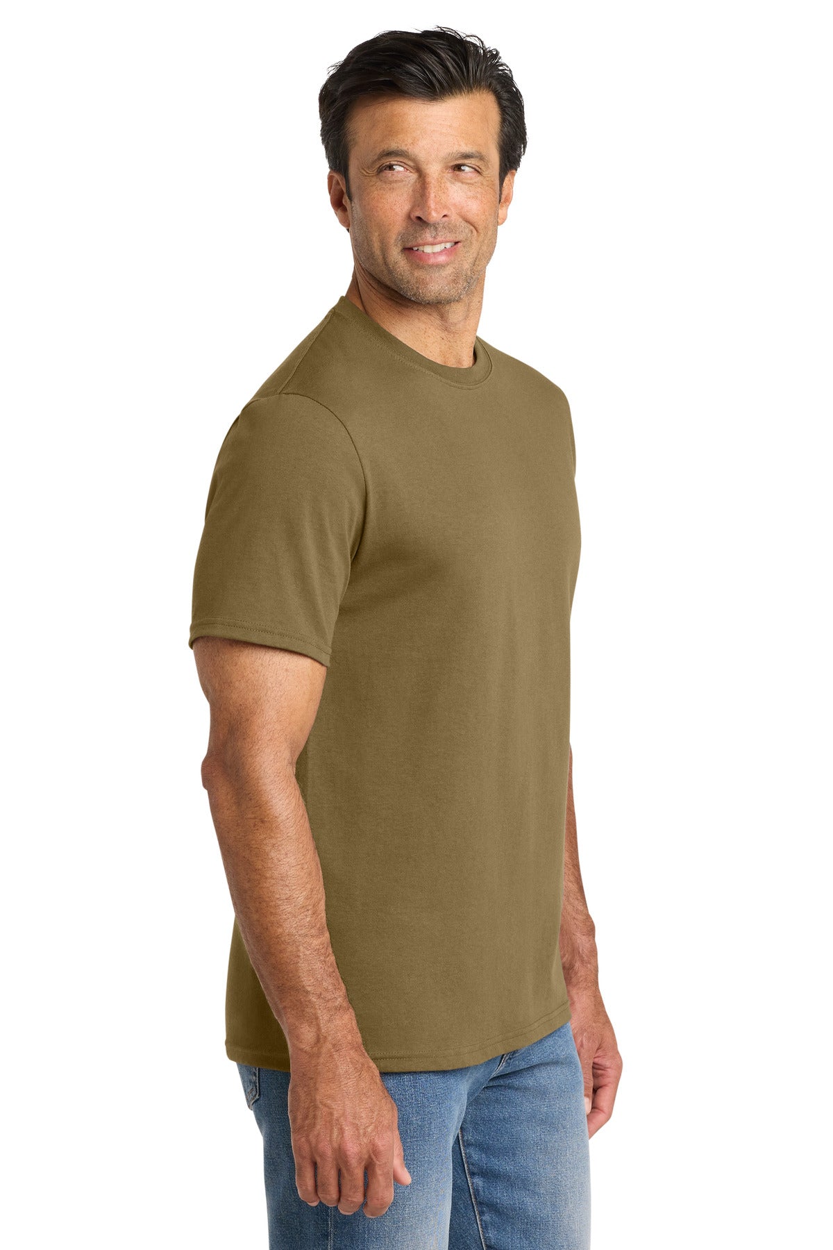 Volunteer Knitwear All-American Tee VL100 - Coyote Brown - side
