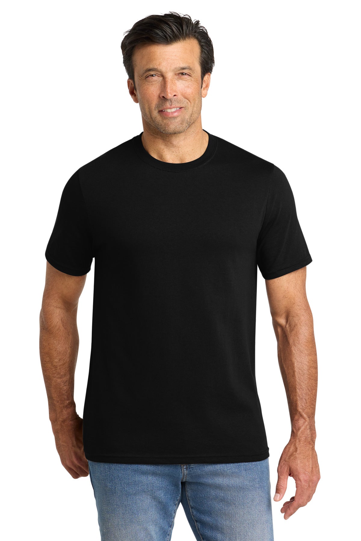 Volunteer Knitwear All-American Tee VL100 - Deep Black - front