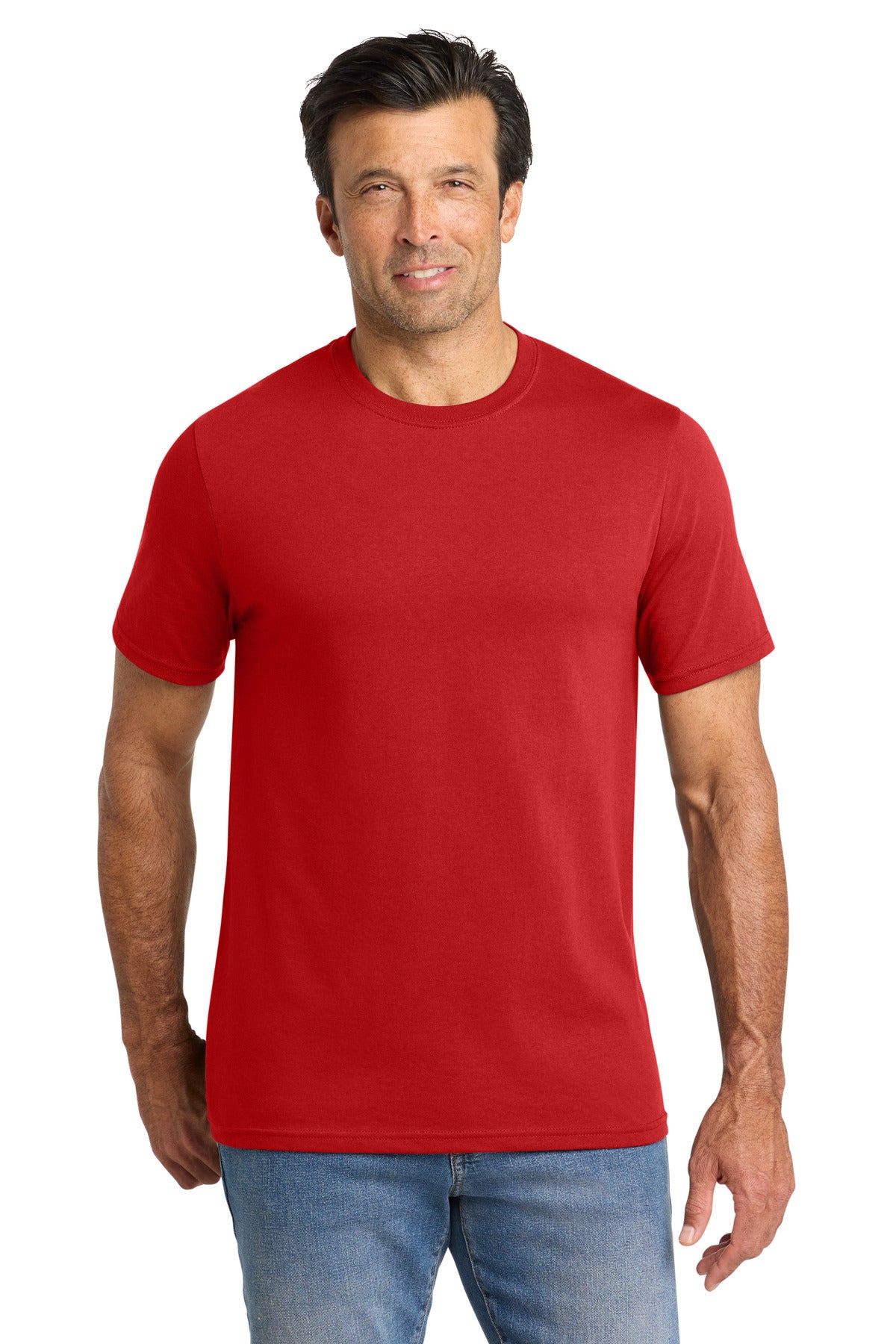 Volunteer Knitwear All-American Tee VL100 - Flag Red - front