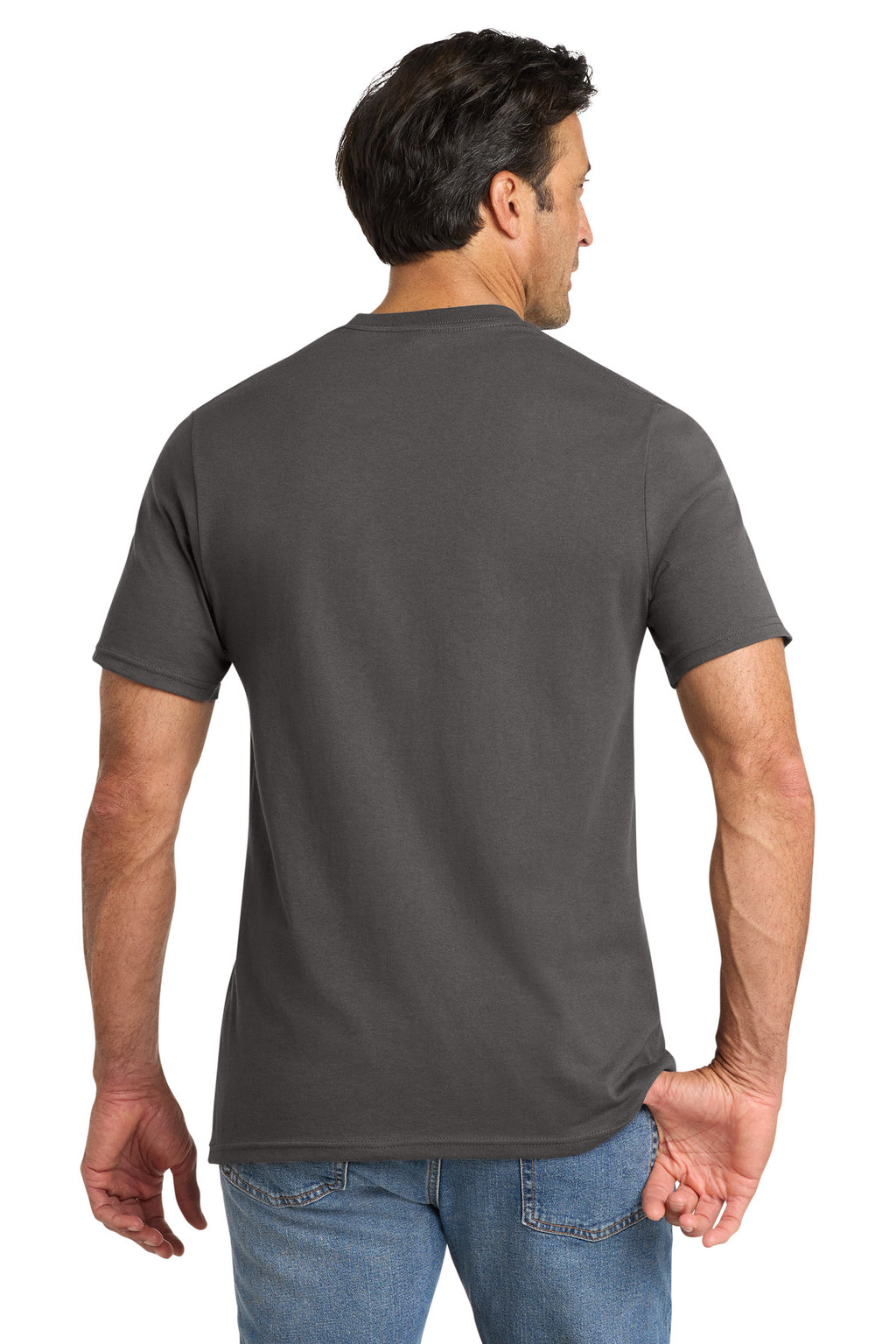 Volunteer Knitwear All-American Tee VL100 - Grey Steel - back