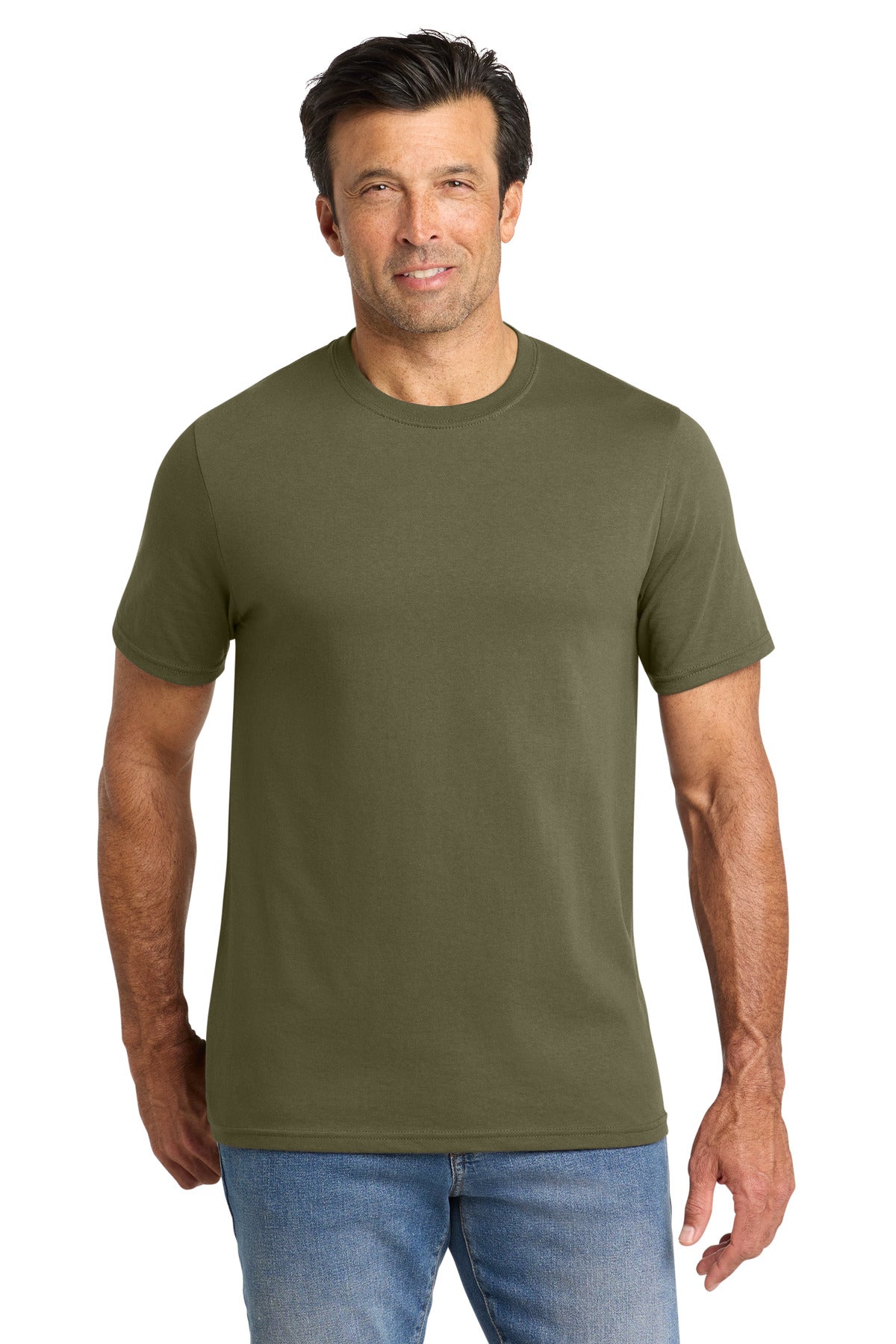 Volunteer Knitwear All-American Tee VL100 - Olive Drab Green - front