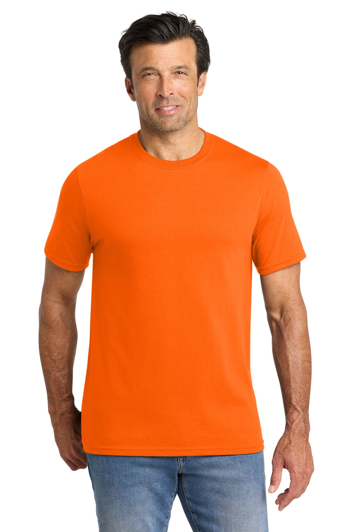 Volunteer Knitwear All-American Tee VL100 - Safety Orange - front