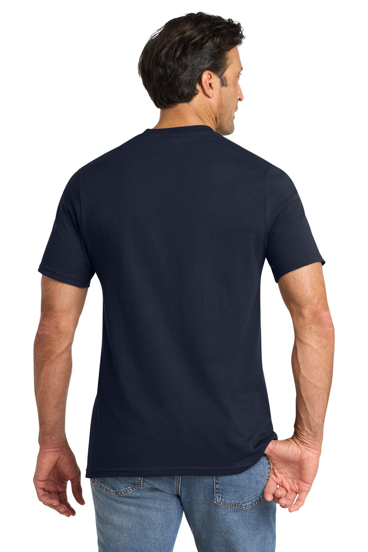 Volunteer Knitwear All-American Tee VL100 - Strong Navy - back