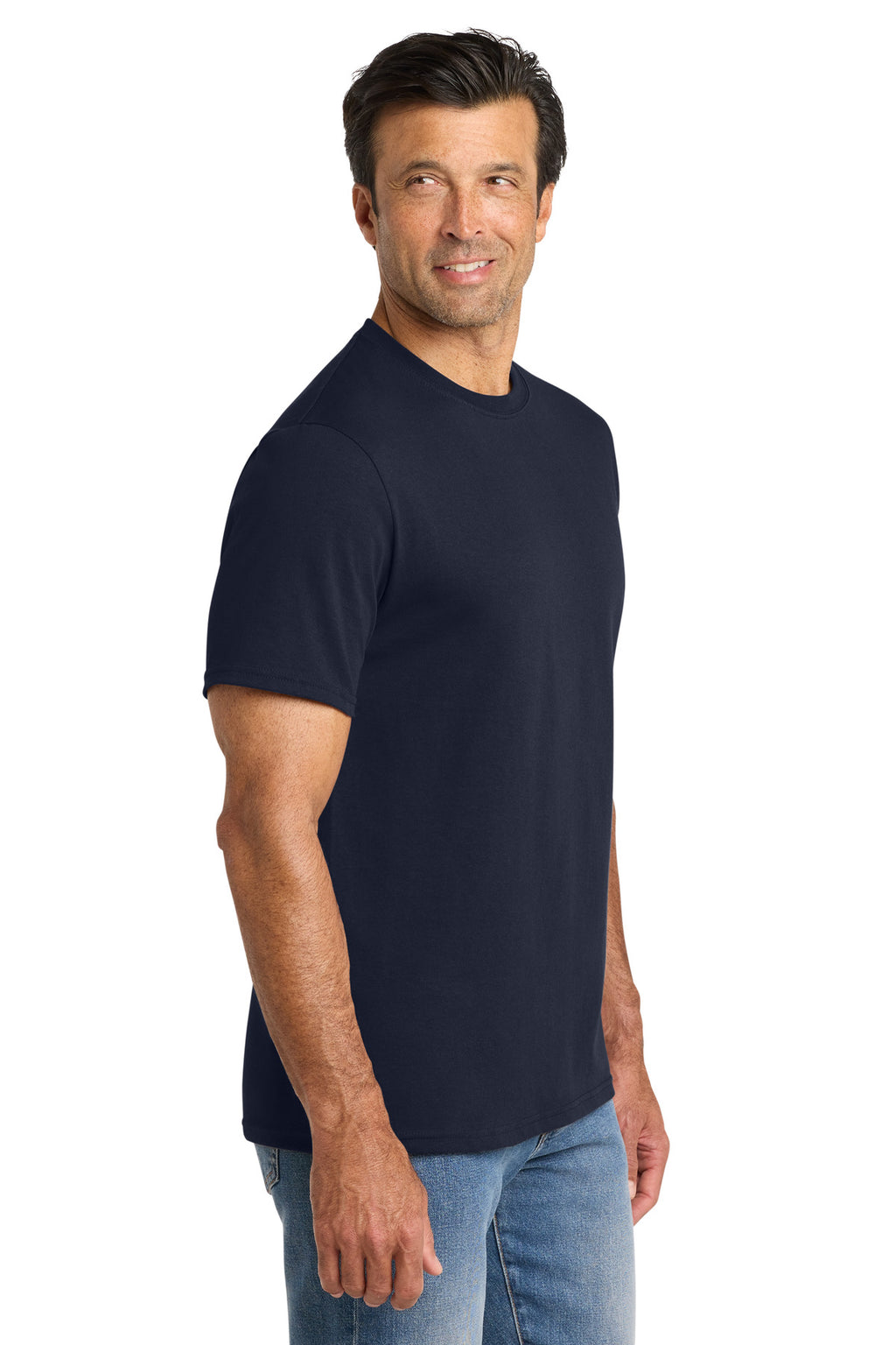 Volunteer Knitwear All-American Tee VL100 - Strong Navy - side